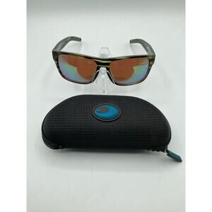Pre-Owned Unisex Costa Spearo XL Sunglasses-Black/Green Mirror